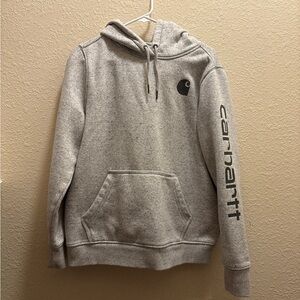 Women’s Carhartt Gray Hoodie size large